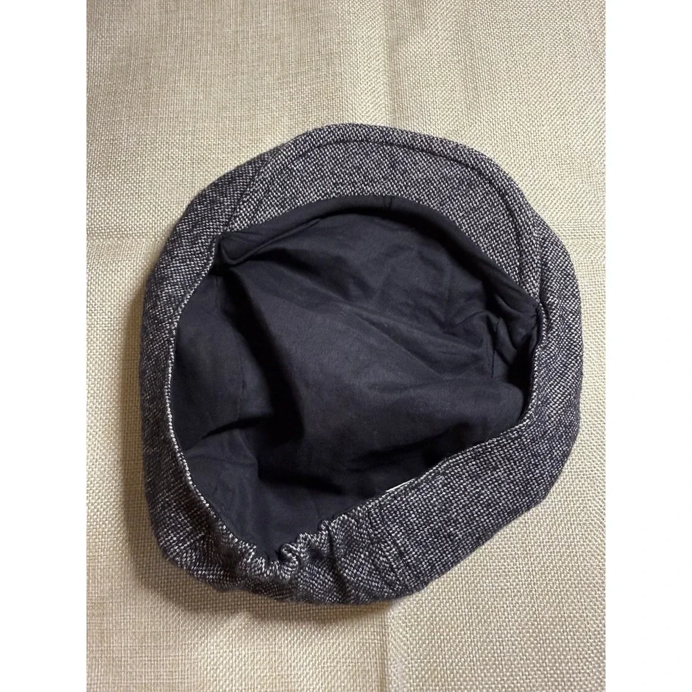 Gymboree Boys Flat Hat Gray Size 6-12 Months Cotton Easter